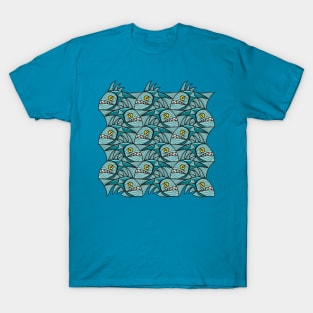 Escher fish pattern II T-Shirt